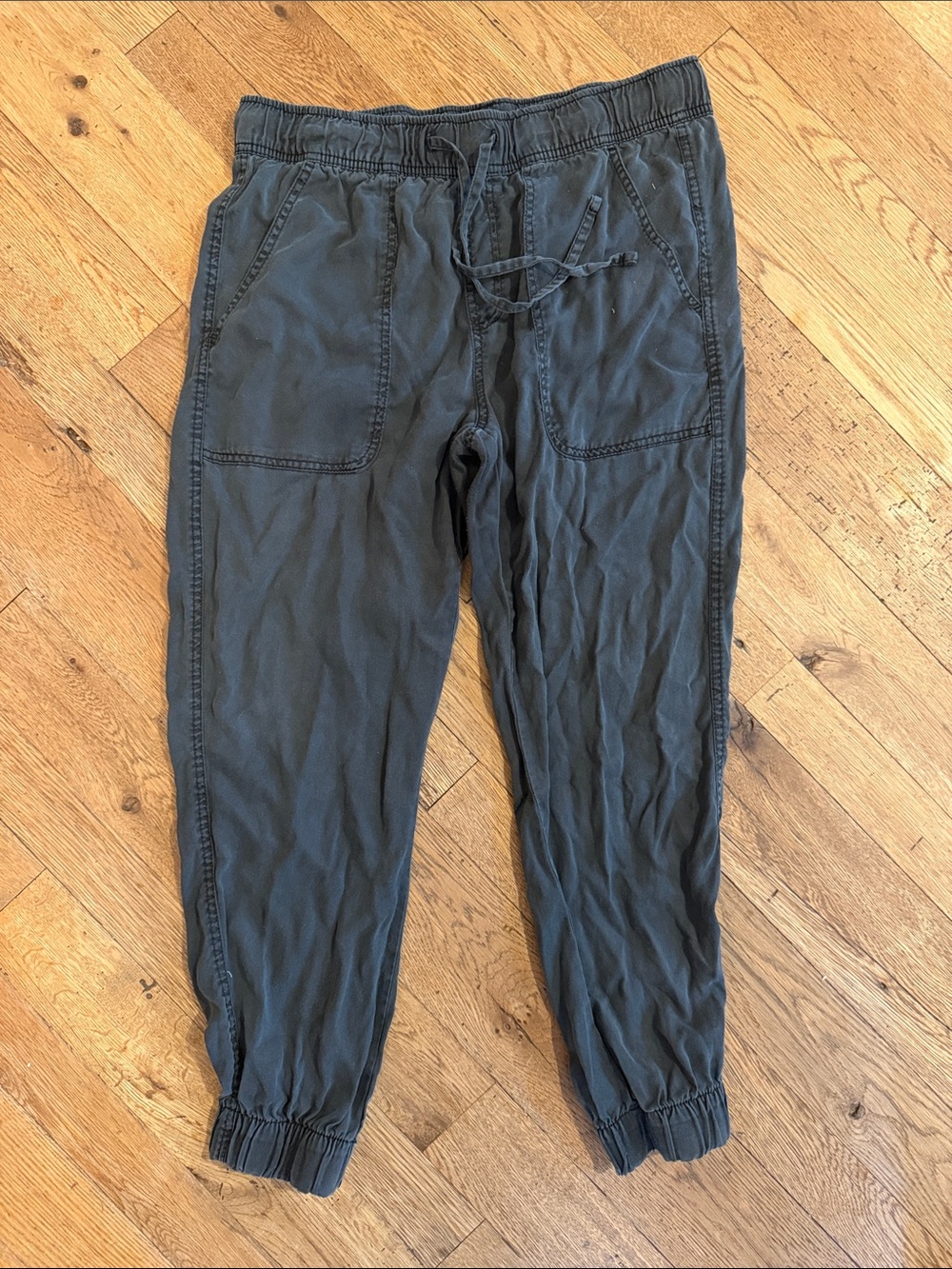 Orvis Charcoal Elastic Waist Jogger Pants